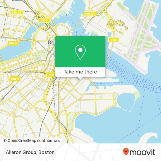 Alleron Group map