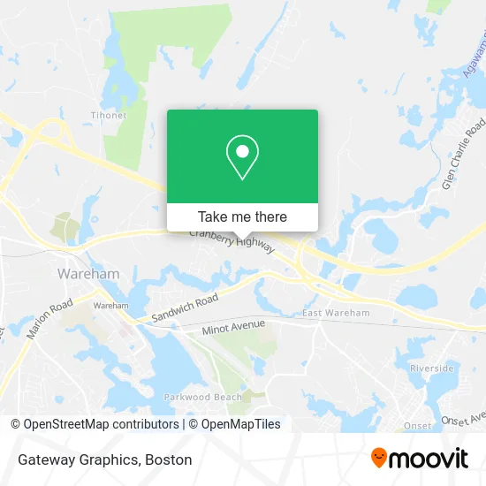 Gateway Graphics map