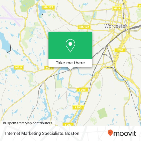 Internet Marketing Specialists map