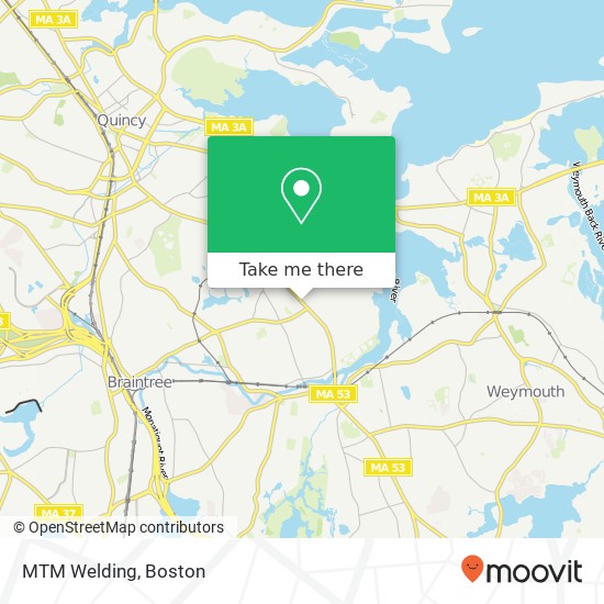 MTM Welding map