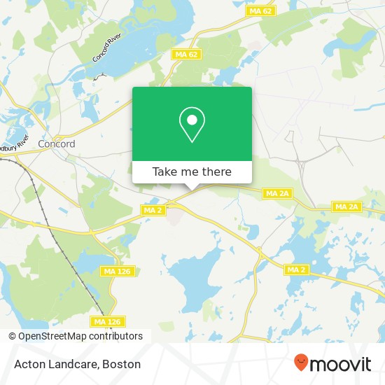 Acton Landcare map