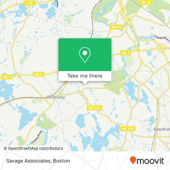 Savage Associates map