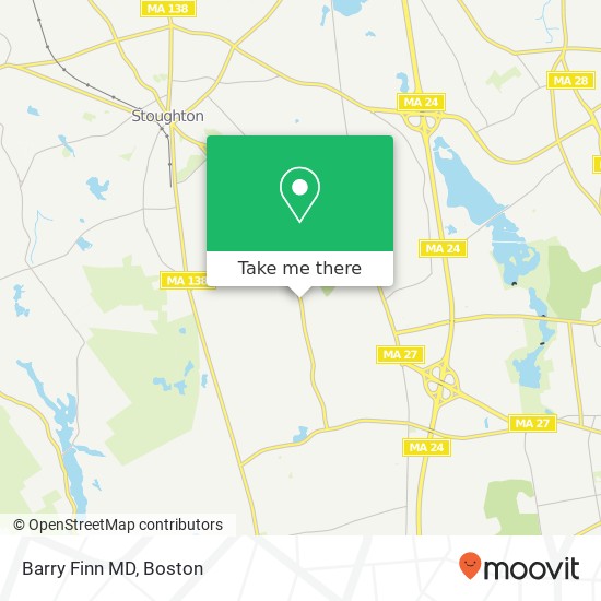 Barry Finn MD map