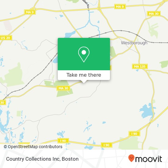 Country Collections Inc map