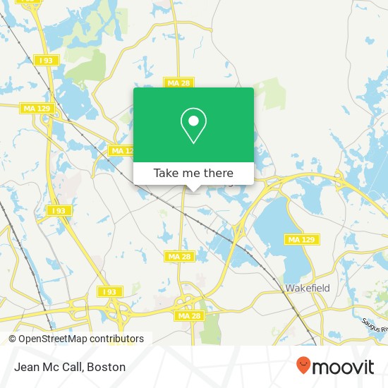 Jean Mc Call map