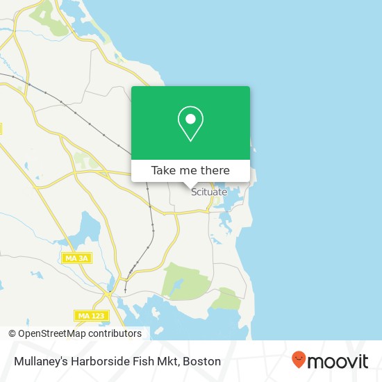 Mapa de Mullaney's Harborside Fish Mkt