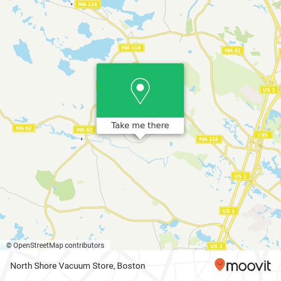 North Shore Vacuum Store map