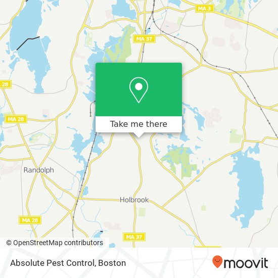 Mapa de Absolute Pest Control