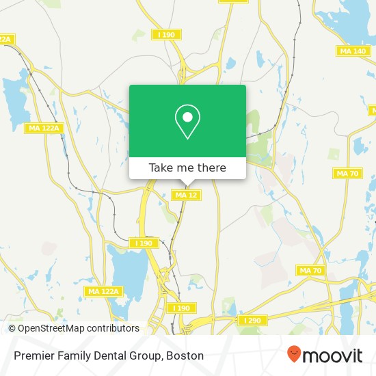 Mapa de Premier Family Dental Group