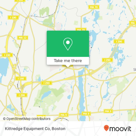 Mapa de Kittredge Equipment Co