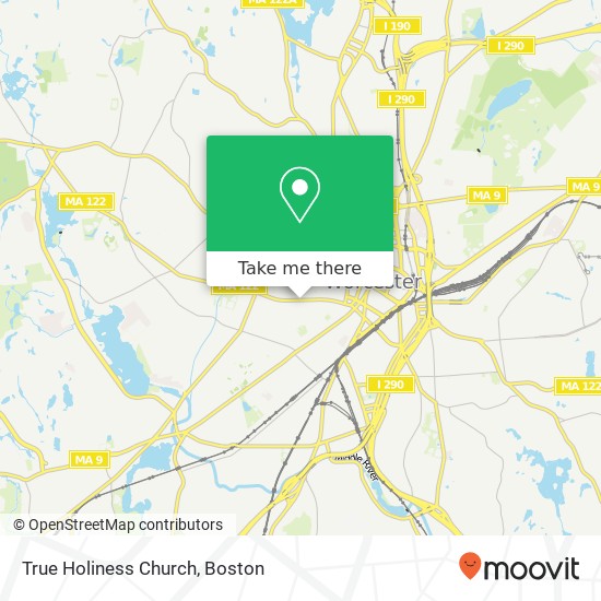 True Holiness Church map