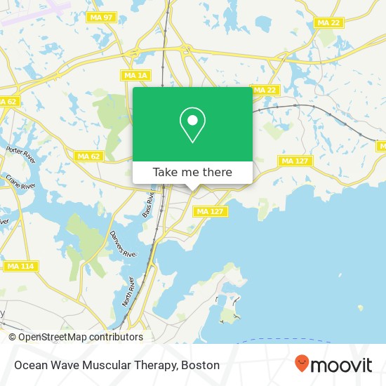 Ocean Wave Muscular Therapy map