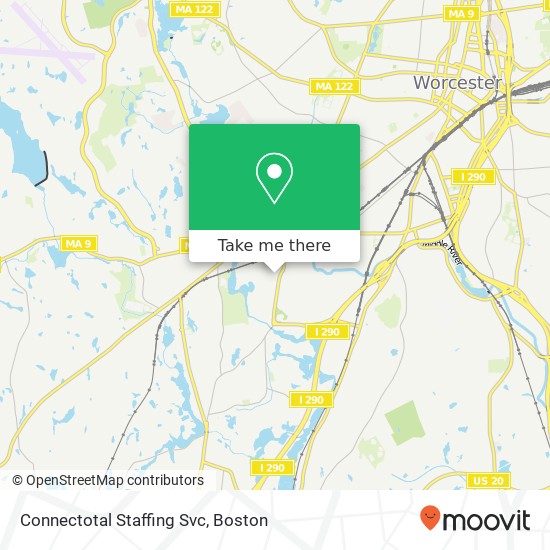 Connectotal Staffing Svc map