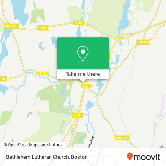 Bethlehem Lutheran Church map