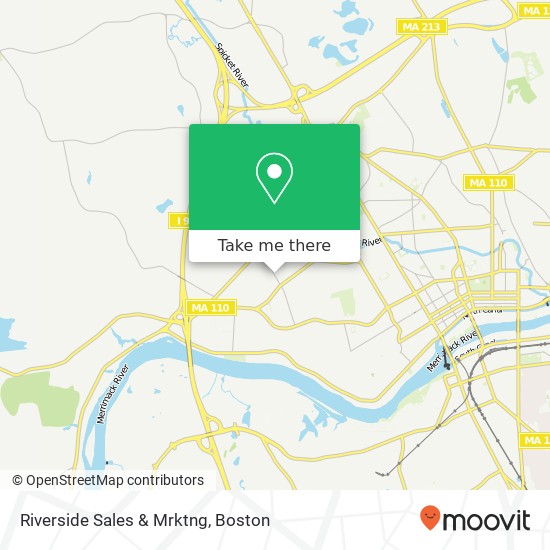 Riverside Sales & Mrktng map