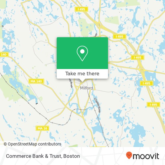 Mapa de Commerce Bank & Trust