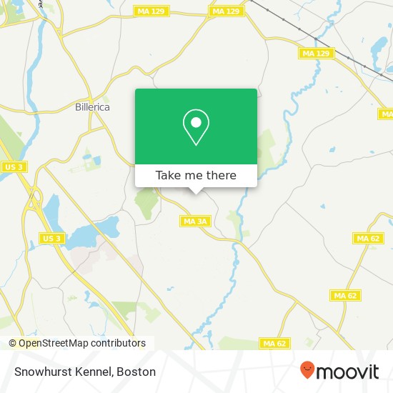 Snowhurst Kennel map