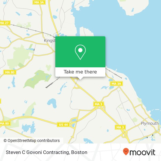 Mapa de Steven C Govoni Contracting