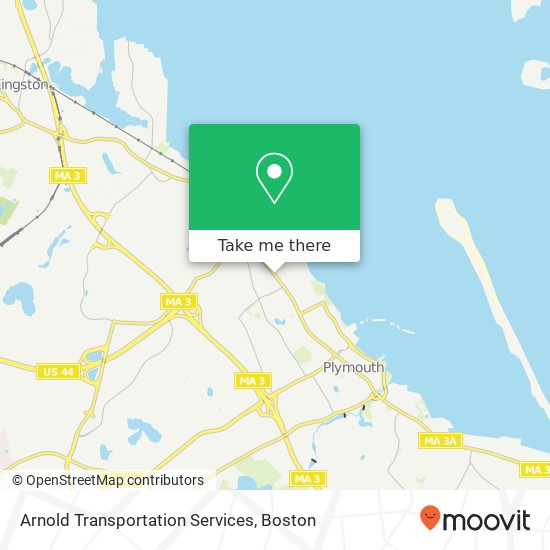 Arnold Transportation Services map