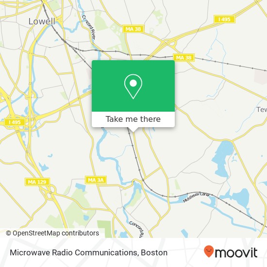 Microwave Radio Communications map