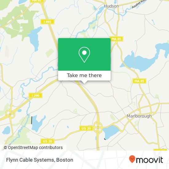 Mapa de Flynn Cable Systems