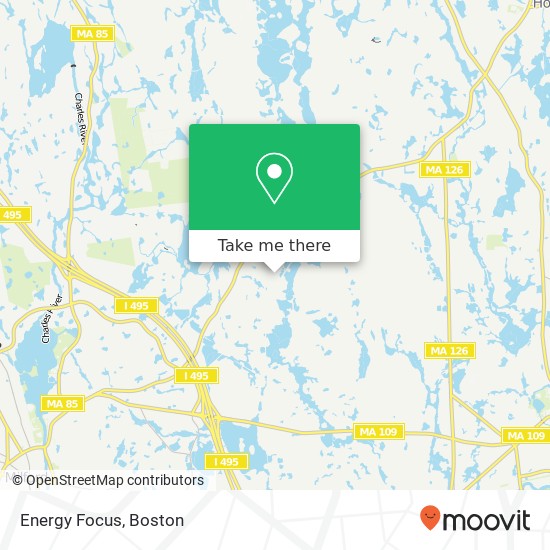 Energy Focus map