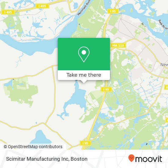 Scimitar Manufacturing Inc map