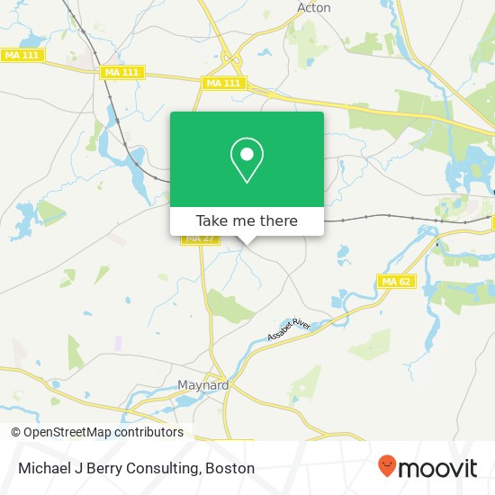 Michael J Berry Consulting map