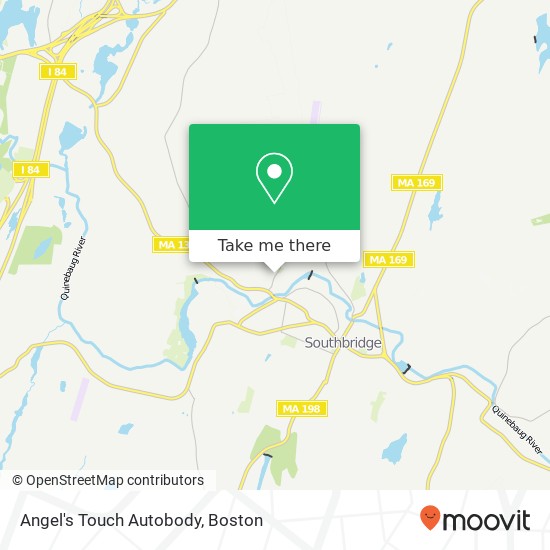 Angel's Touch Autobody map