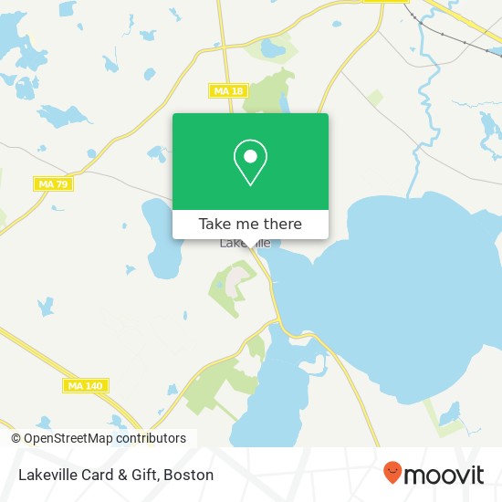 Mapa de Lakeville Card & Gift