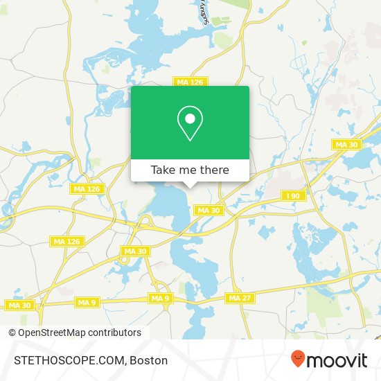 STETHOSCOPE.COM map