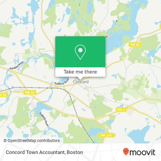 Mapa de Concord Town Accountant