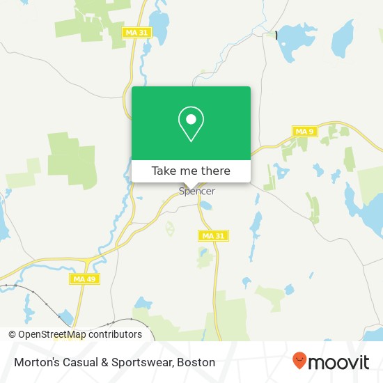 Mapa de Morton's Casual & Sportswear