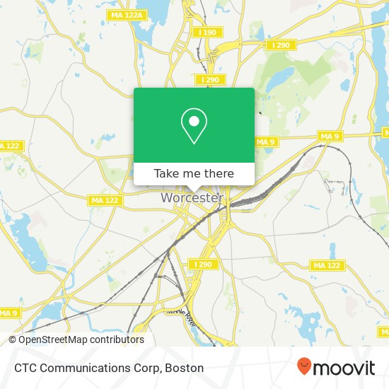 CTC Communications Corp map