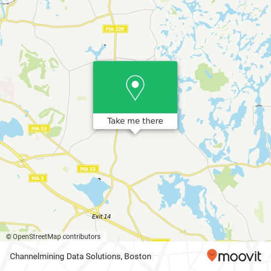 Channelmining Data Solutions map