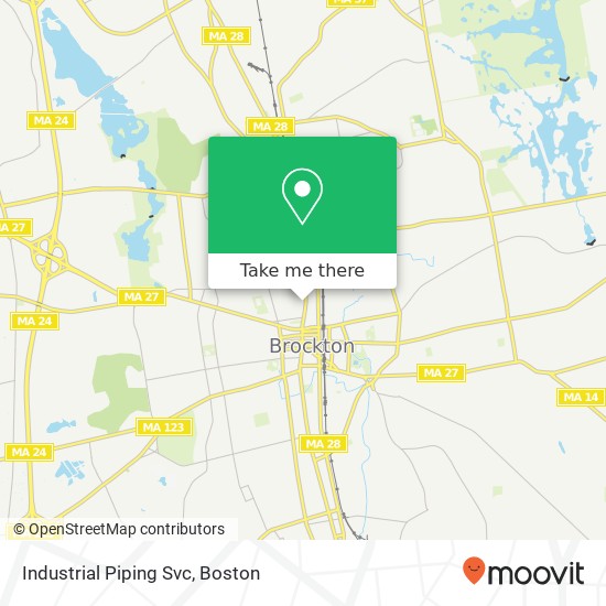 Industrial Piping Svc map