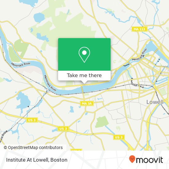 Institute At Lowell map