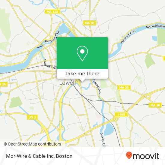 Mapa de Mor-Wire & Cable Inc