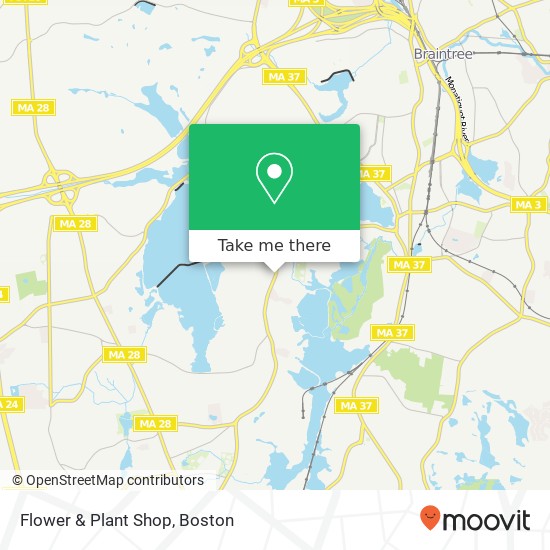 Mapa de Flower & Plant Shop