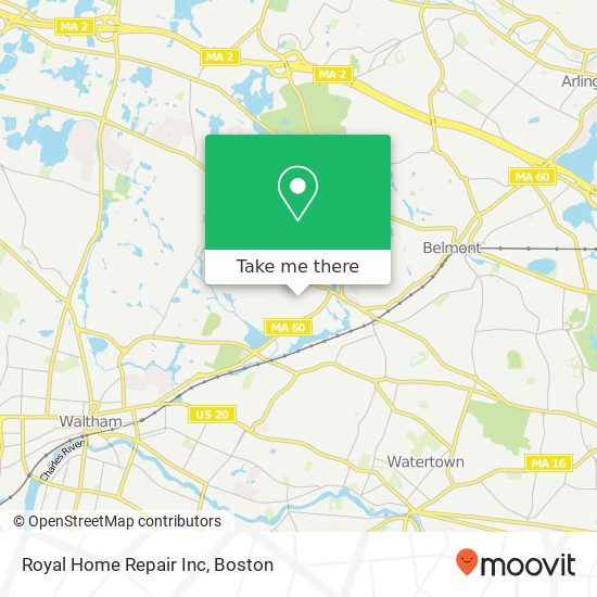 Royal Home Repair Inc map