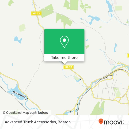 Advanced Truck Accessories map