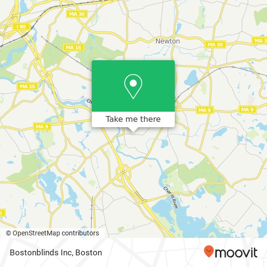 Bostonblinds Inc map