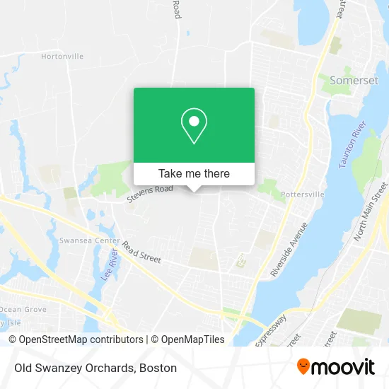 Old Swanzey Orchards map