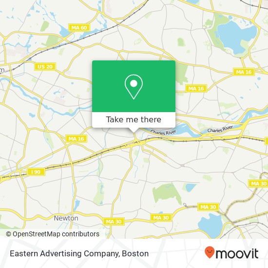 Mapa de Eastern Advertising Company