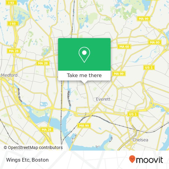 Mapa de Wings Etc
