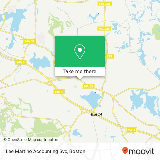 Mapa de Lee Martino Accounting Svc