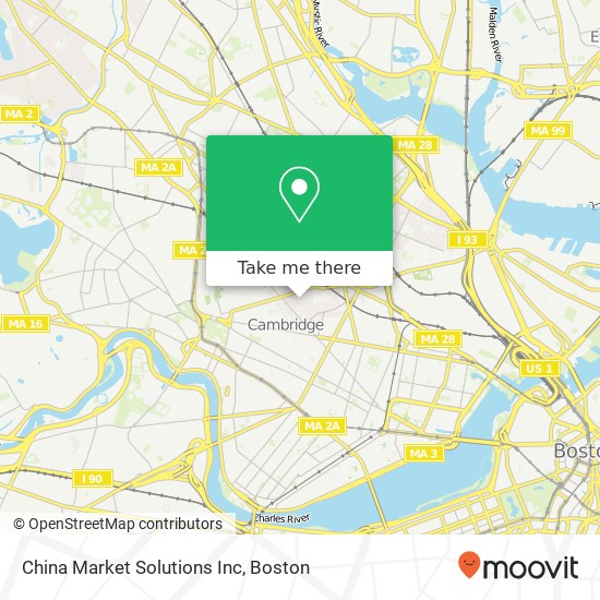 Mapa de China Market Solutions Inc