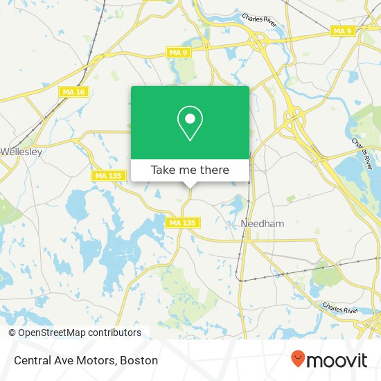 Mapa de Central Ave Motors