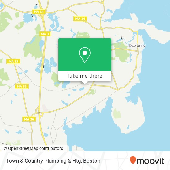 Mapa de Town & Country Plumbing & Htg
