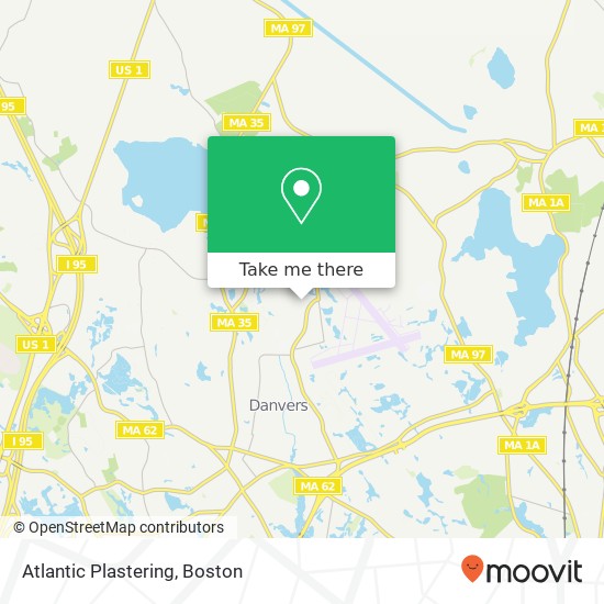 Atlantic Plastering map